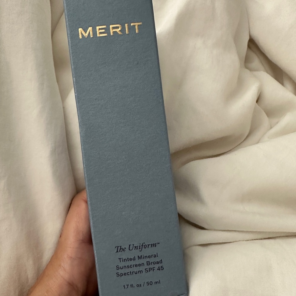 MERIT Tinted Mineral Sunscreen SPF 45 - Cream Shade 12